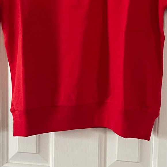 Everlane Red The Oversized Polo Top Shirt Size Small New with Tags - Picture 5 of 11